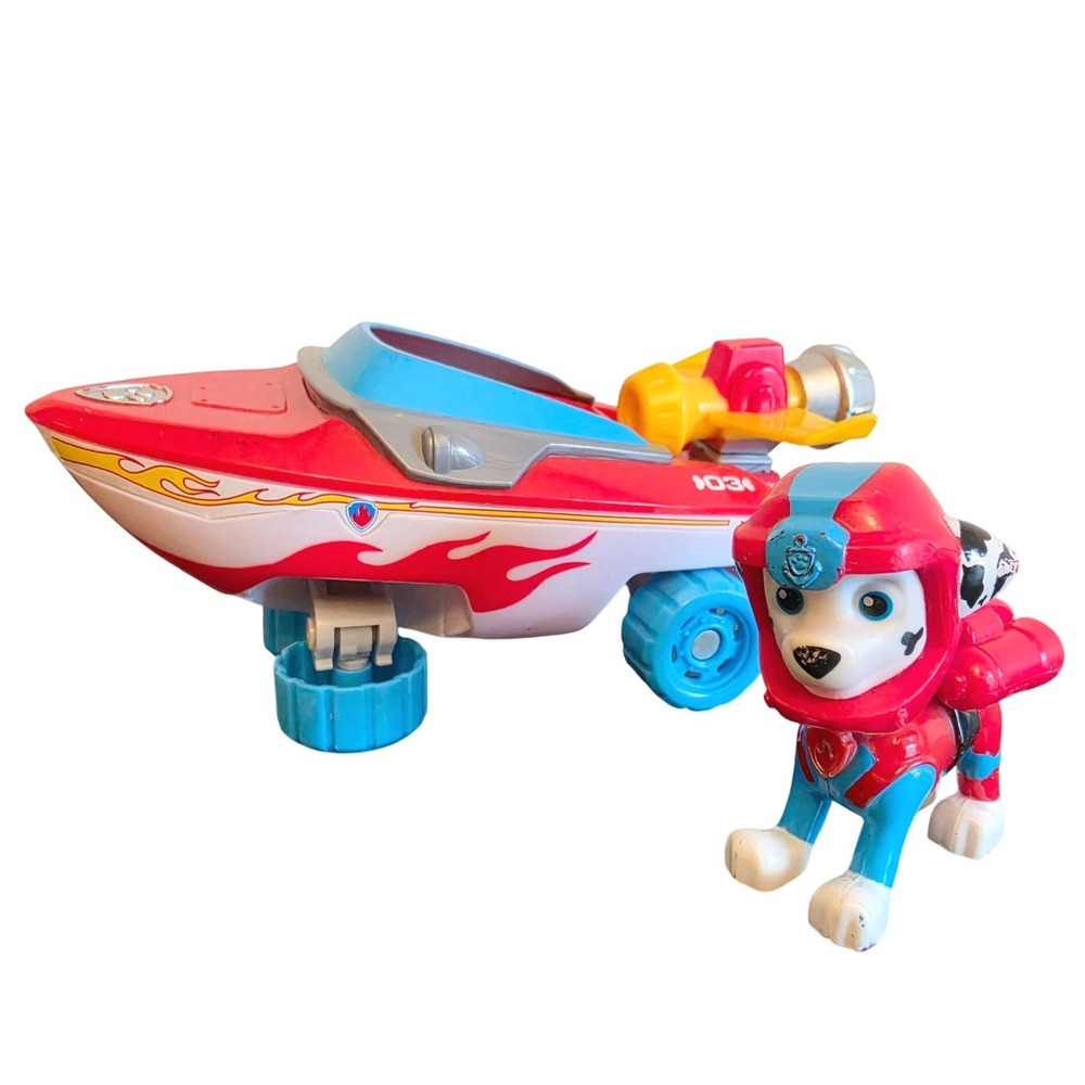 Paw Patrol Sea Patrol Marshall Transforming Boat Vehicle and Figure 1031